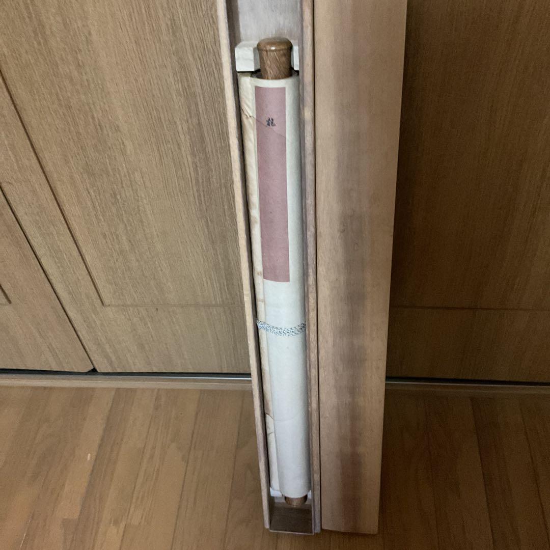 雲 石 筆 肉筆 淡彩水墨画 【 龍 図 】 桐箱