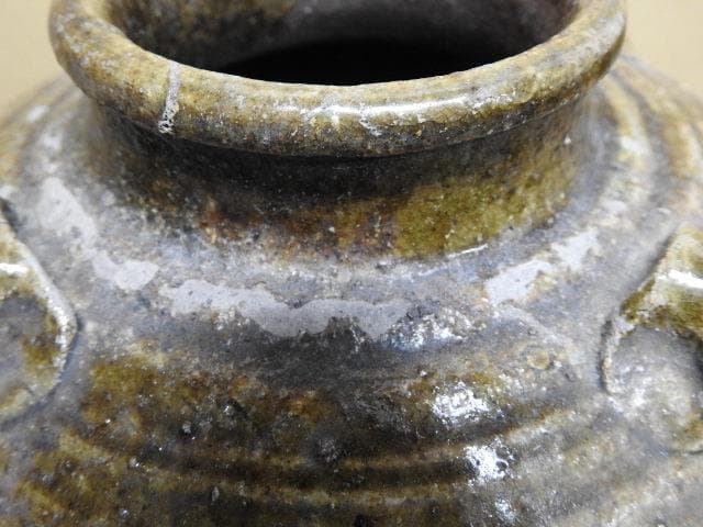 丹波ルソン写し壺　江戸時代　MA404