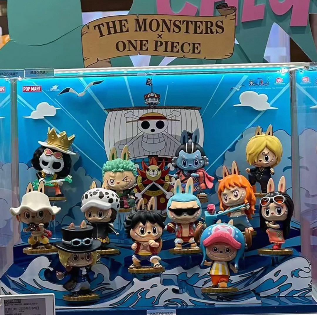 正規品】labubu x ONE PIECE ラブブ&ワンピースアソートBOX ポップ