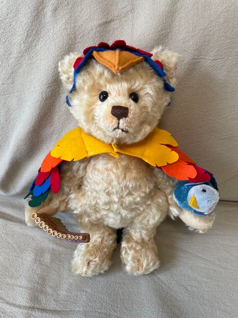 新品　貴重　シュタイフ steiff パパゲーノテディベア