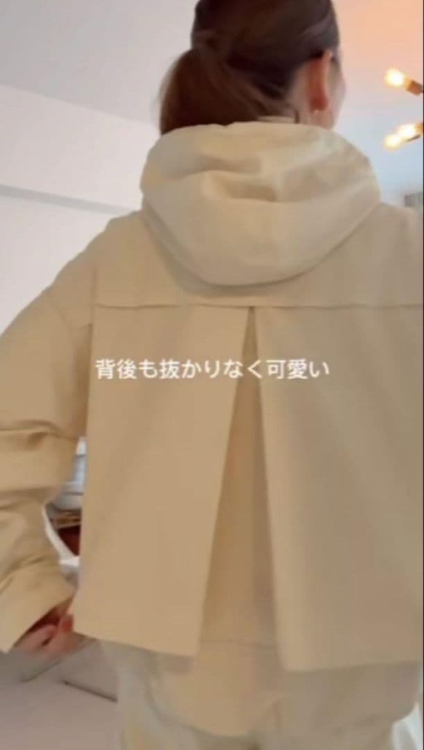 受注生産 完売 I'm in 辻元舞バルーンフードジャケット ブラック サイズL