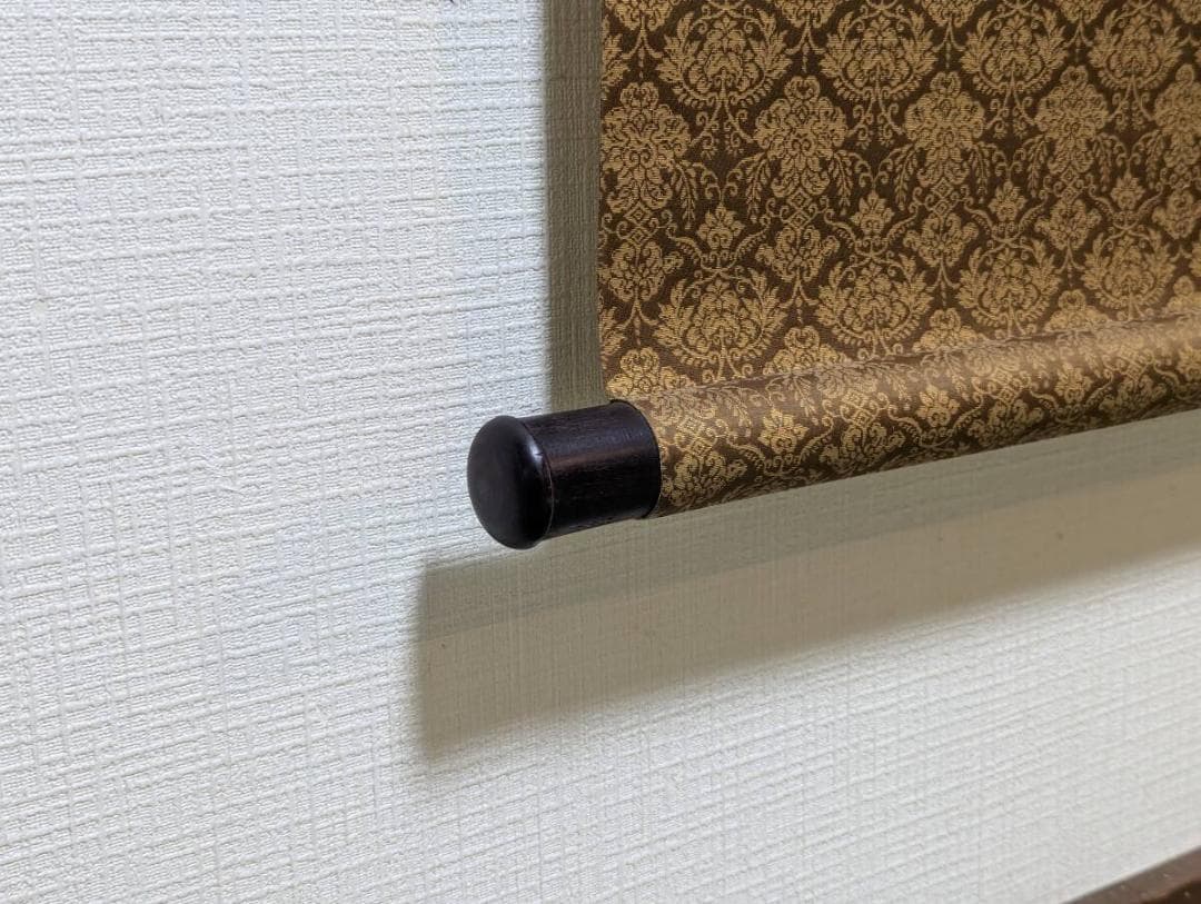 【真作】掛軸　松鷲図　日本画　勇壮吉祥画題　勇猛出世掛軸　合箱入　U32