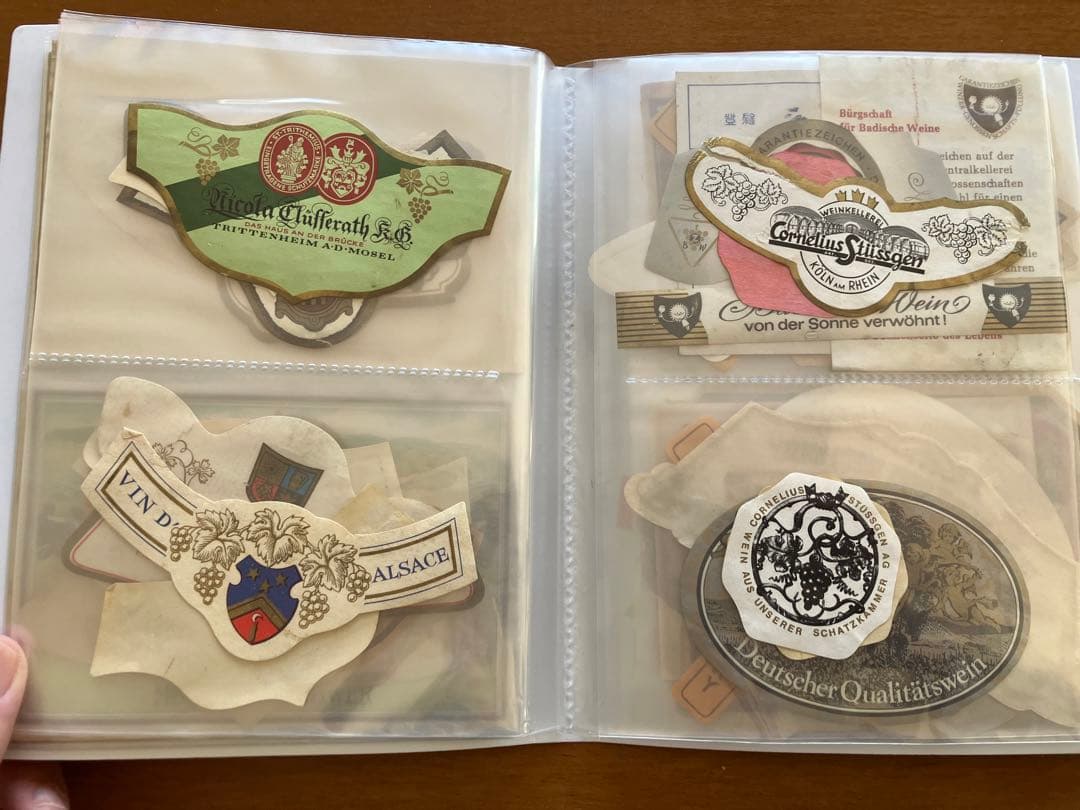 希少品 昔のラベル ワイン、ビール、味醂、ラベルコレクション 格安！