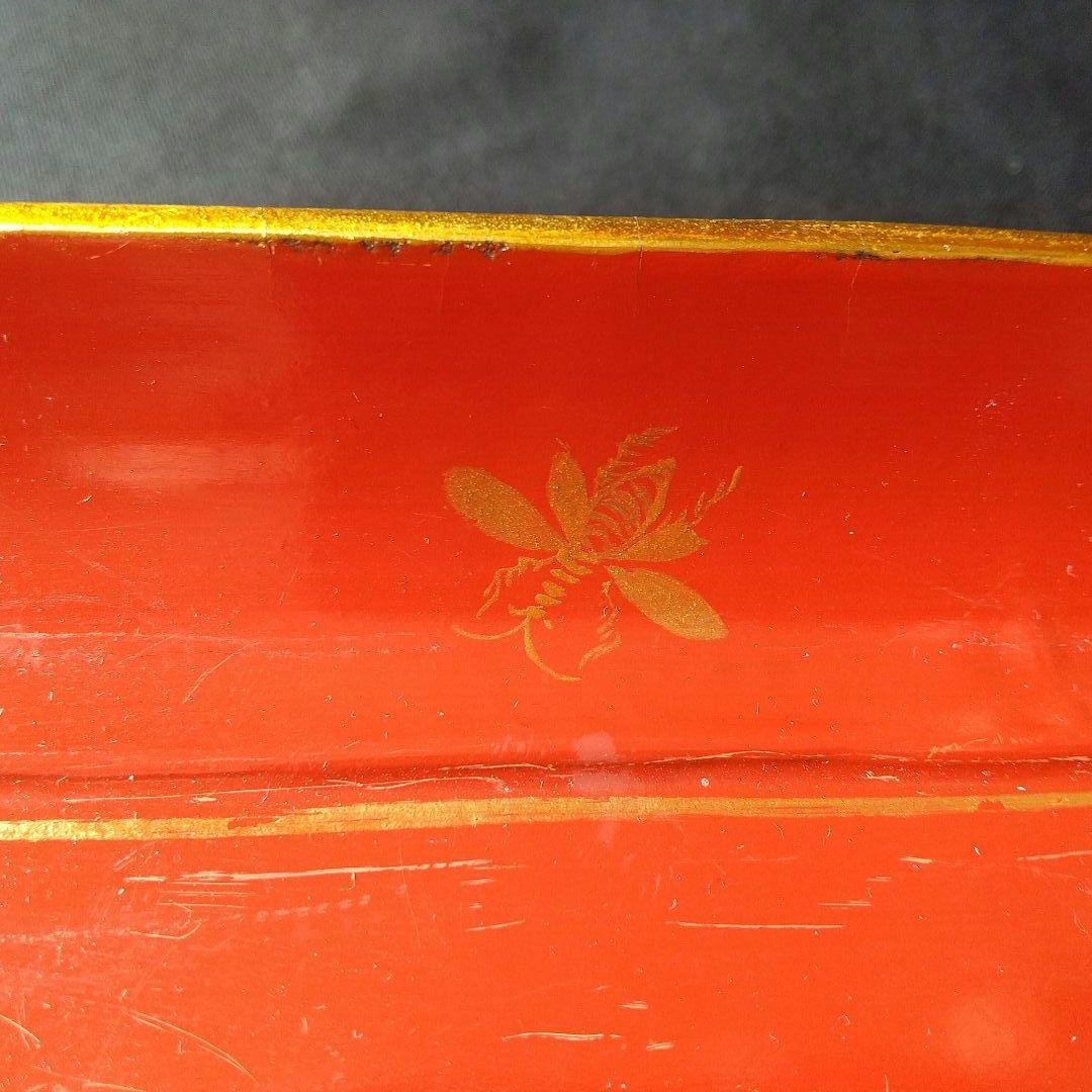 琉球漆器 江戸時代 足付 盆 貴重 骨董 茶道具