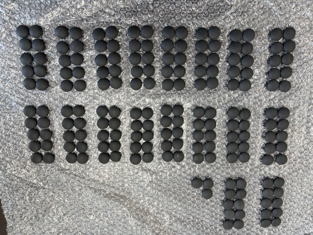 【希少】日本棋院　日向特製　蛤碁石　本那智黒付　雪印　28号