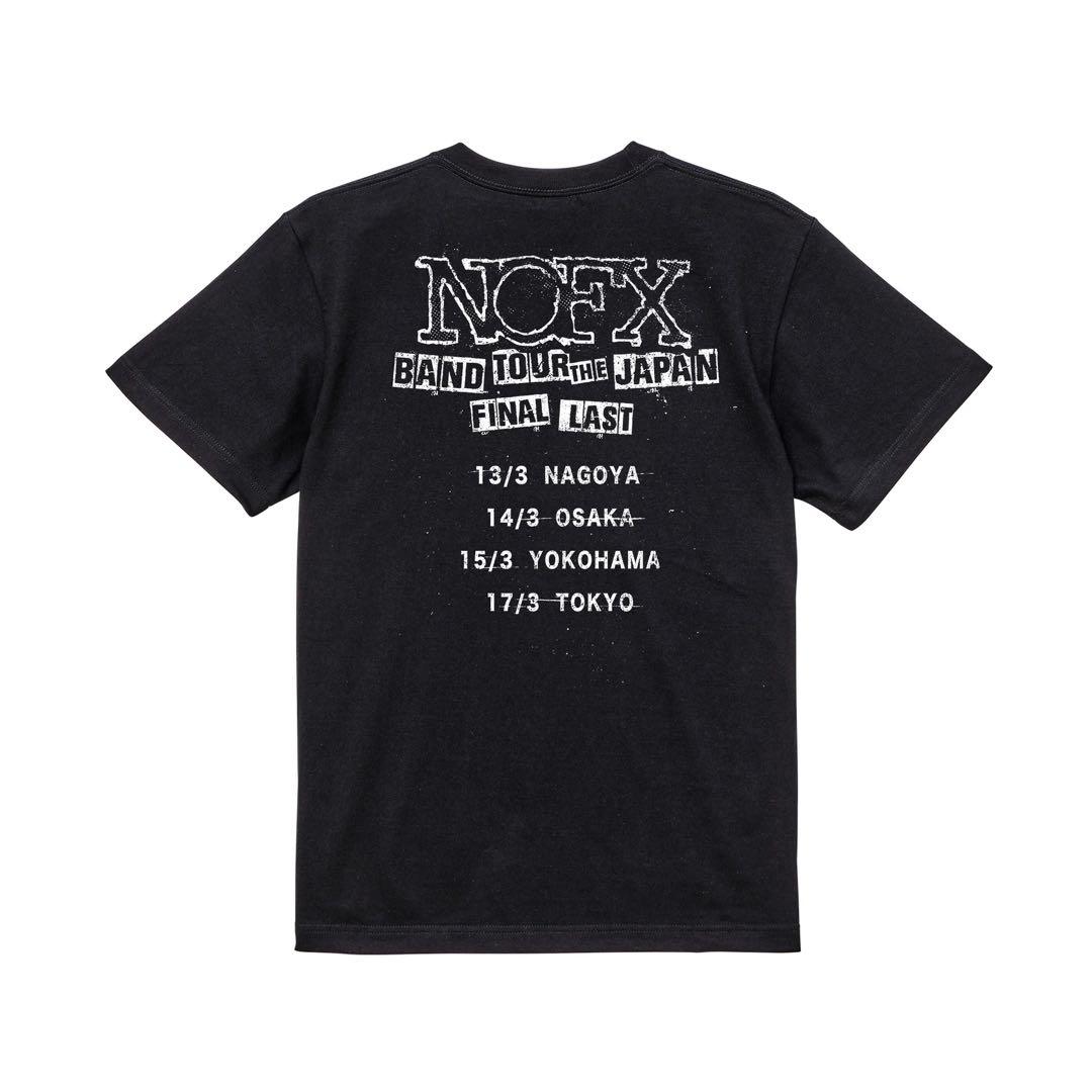 新品】NOFX FINAL JAPAN TOUR OSAKA JAIL TEE - メルカリ