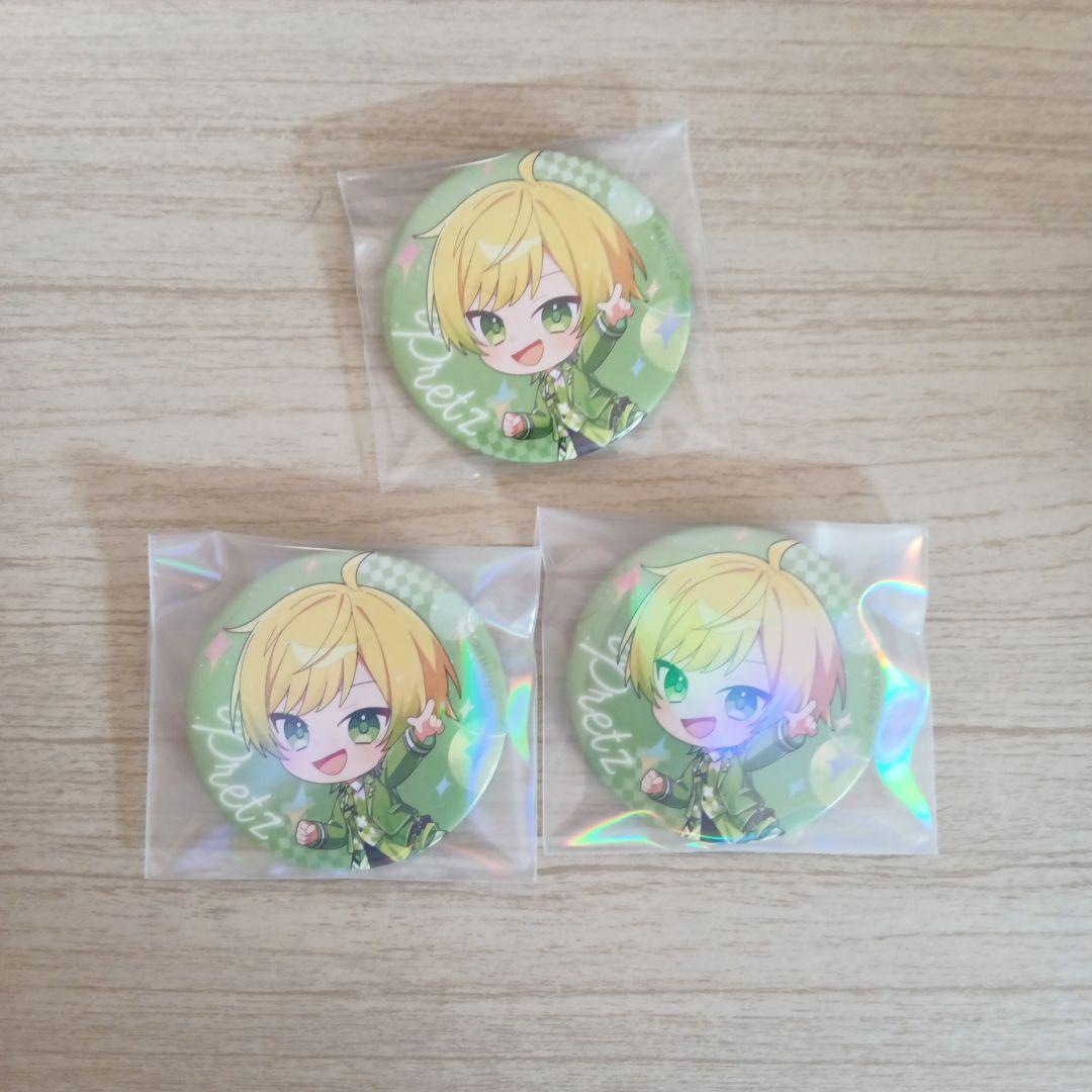 AMPTAK×COLORS ぷりっつくん 缶バッジ AGF デフォ - メルカリ