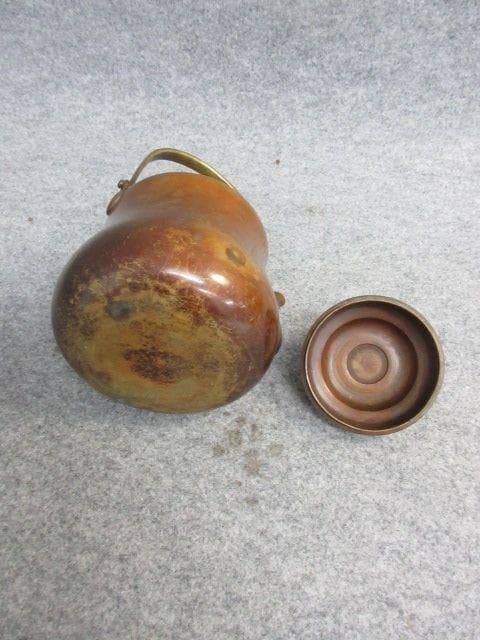 アンティーク古銅薬缶 [B26520]