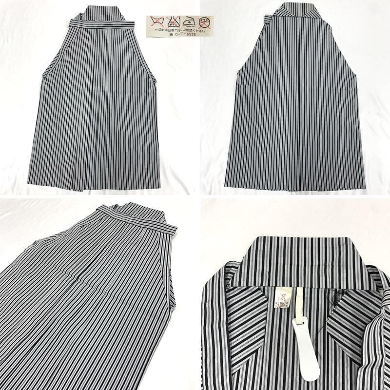 511ab3■七五三 五歳 男児 着物&羽織&袴&角帯＆長襦袢 黒紋付■美品