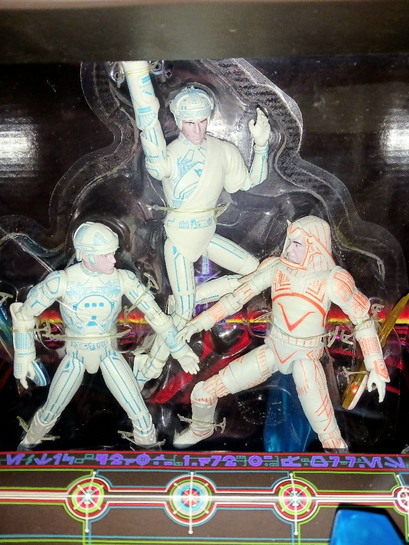 TRON トロン デラックス 3パック アクションフィギュア ボックスセット