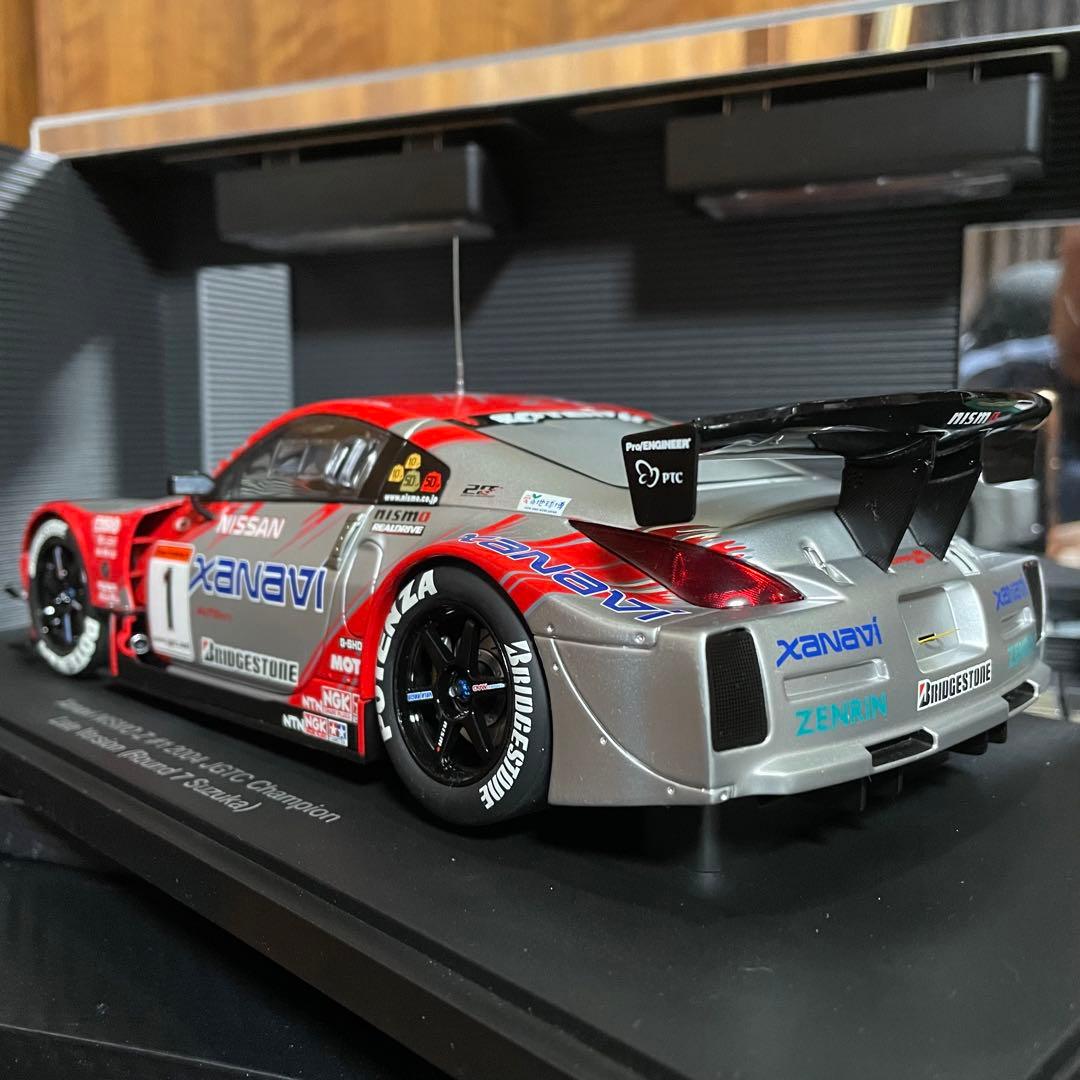 未展示品　オートアート1/18 Xanavi NISMO Z 2004 JGTC