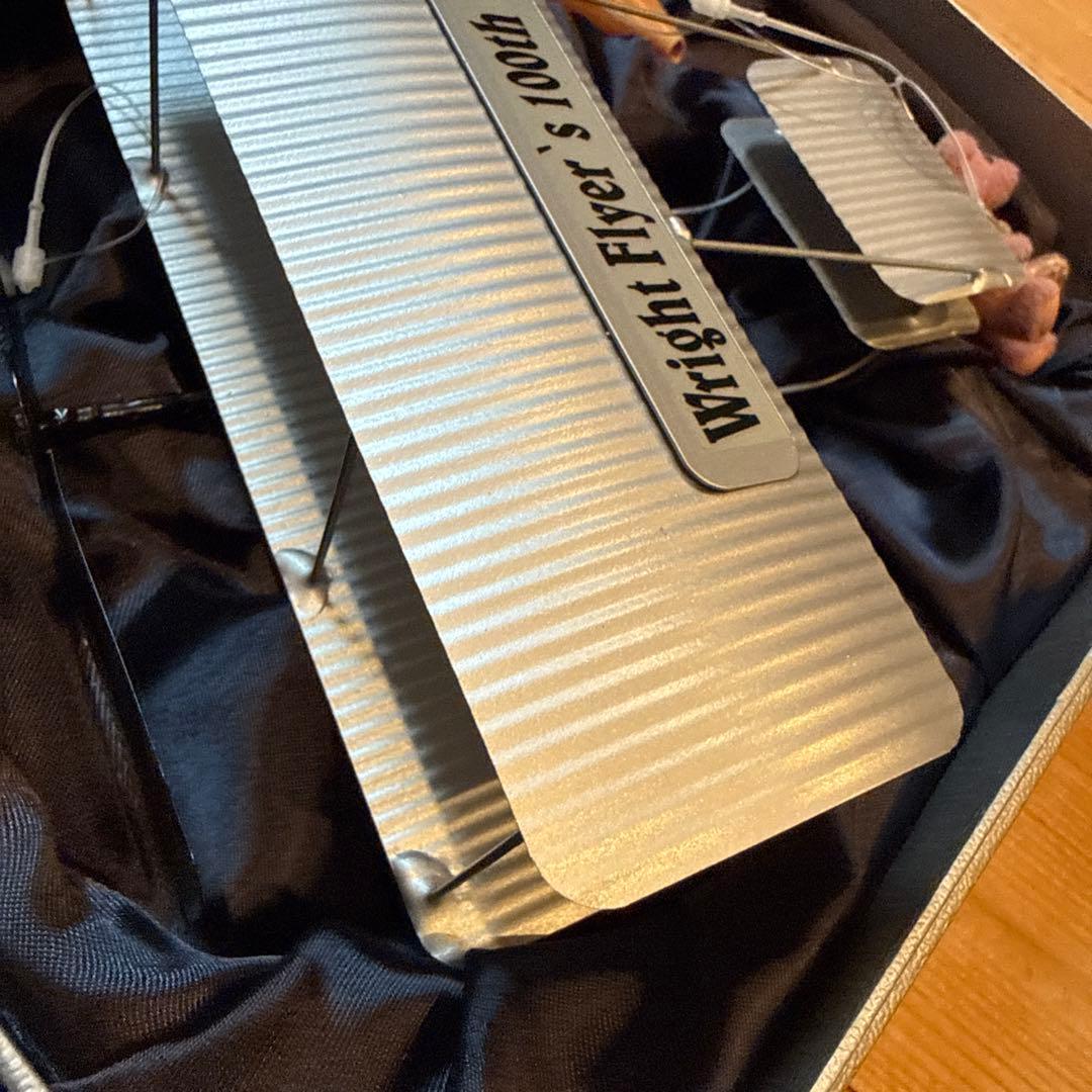 限定1000体・シリアルNo.43ブリキ製】ライトフライヤー100周年記念モデル