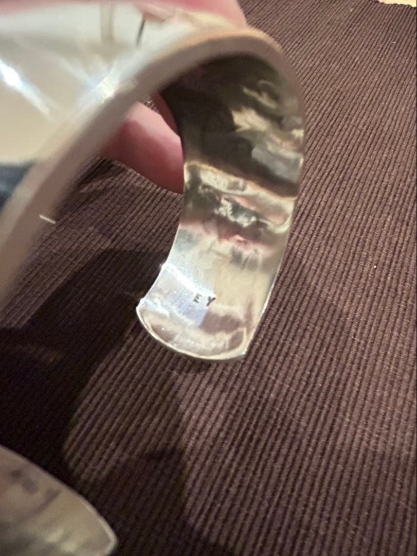 HOPI/ホピ族 作者不明 オーバーレイ バングル