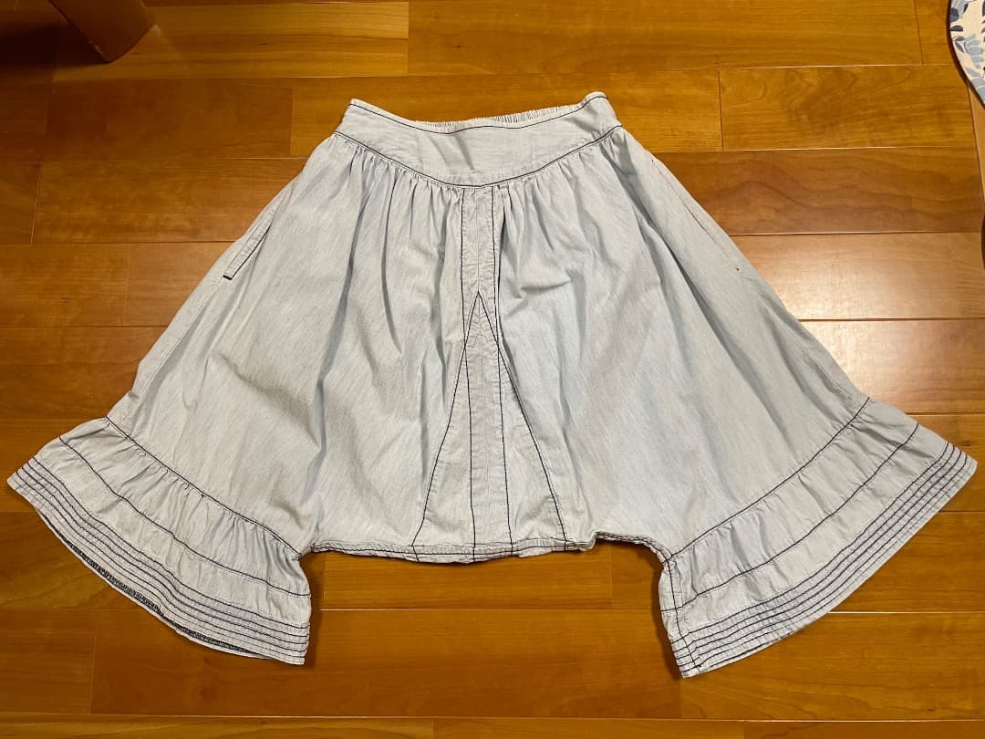 タオ コムデギャルソン サルエル パンツ XS/ブルー