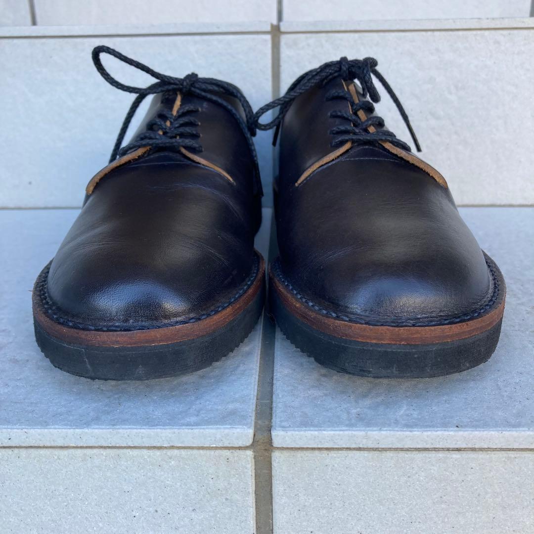 KOTOKA 一枚革ダービー ブラック 25.5