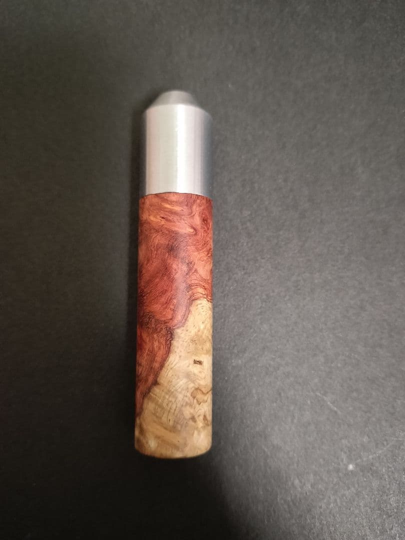 クラフトAツイスト式消しゴム本カリン瘤紅白