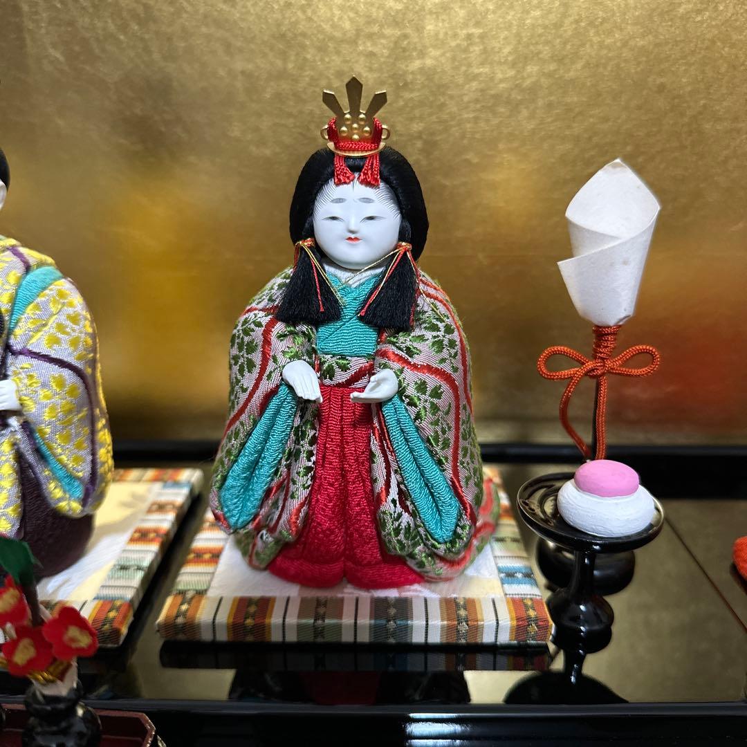 雛人形セット 原孝洲作 さくら雛 3段 高級 お人形 無形文化財