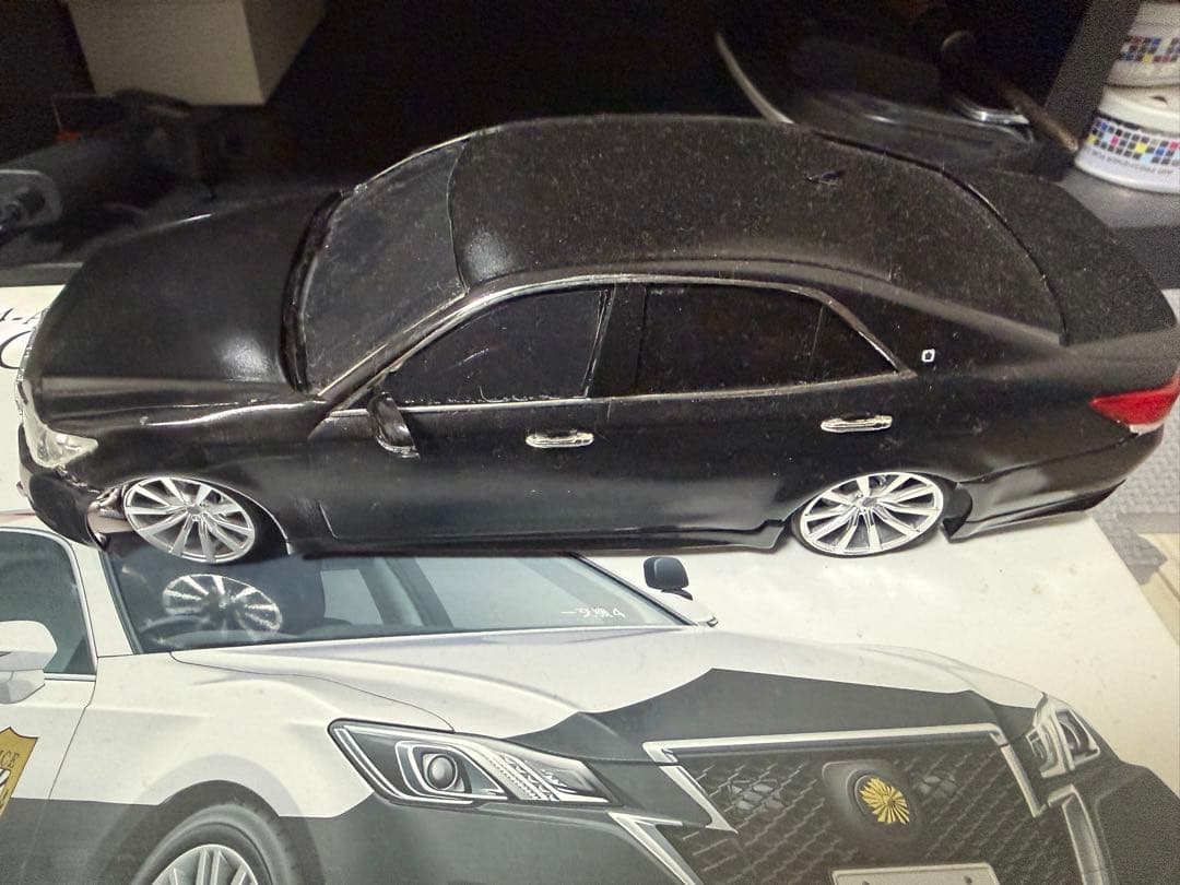 3点セット トヨタ クラウン 1/24スケールモデル