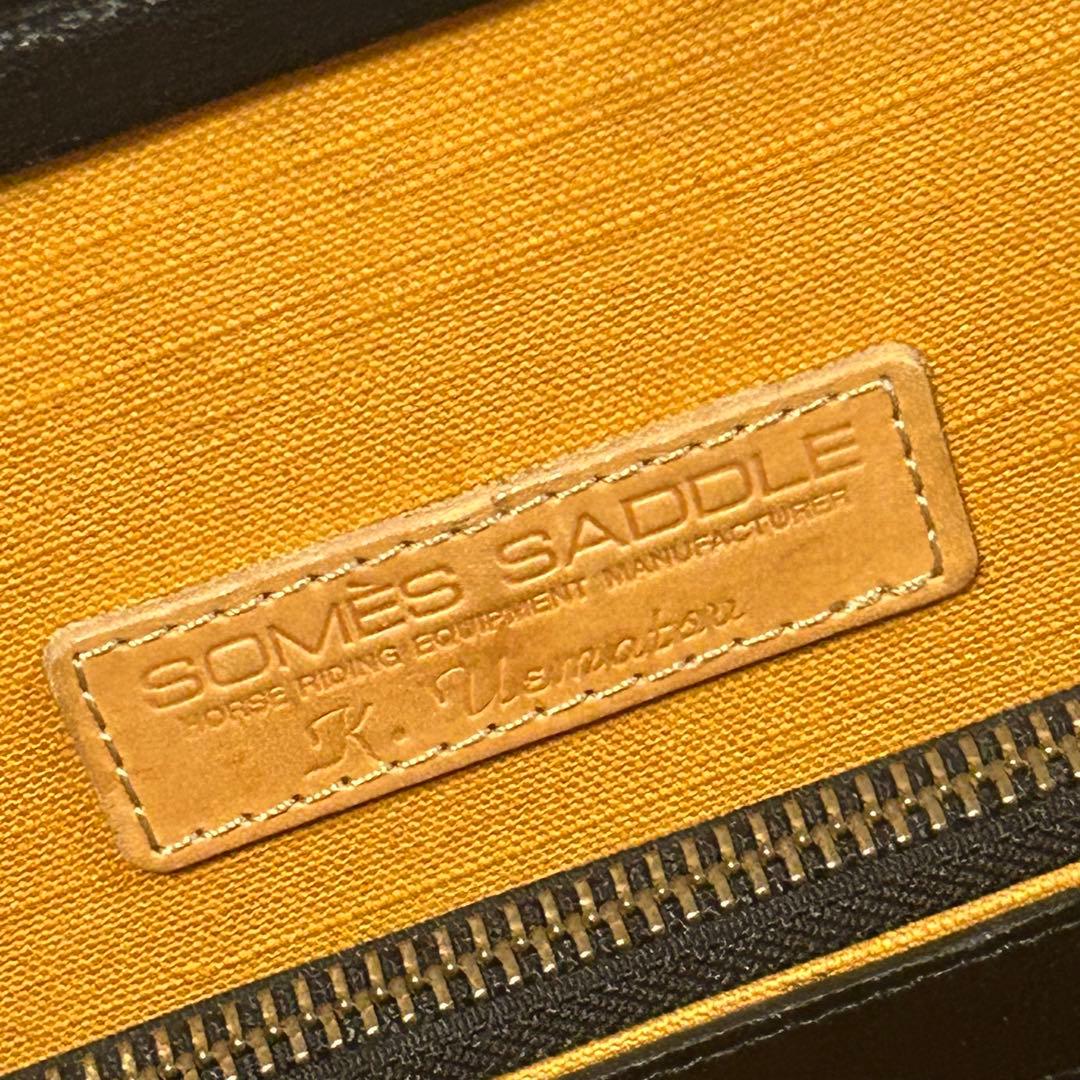 レザー ビジネスブリーフケース 黒