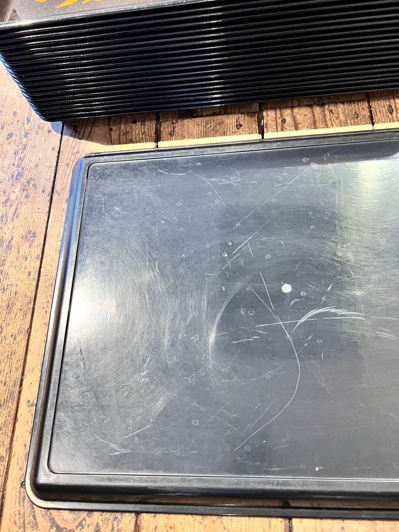 ③波　太陽　月　黒盆　和風　20枚　おまとめ　懐石　旅館　昭和レトロ