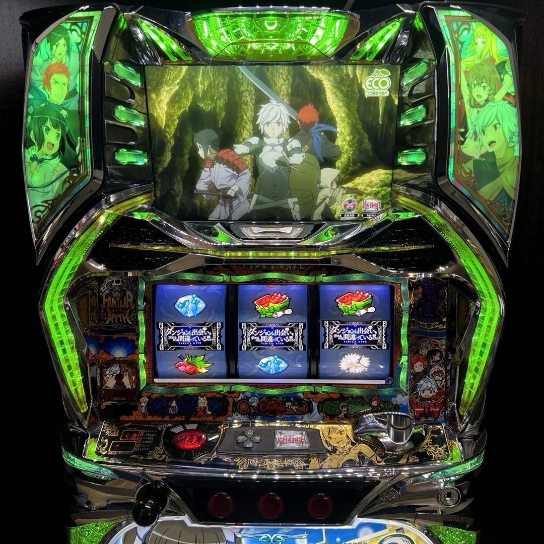 引き取り限定】ダンまち2 スロット実機