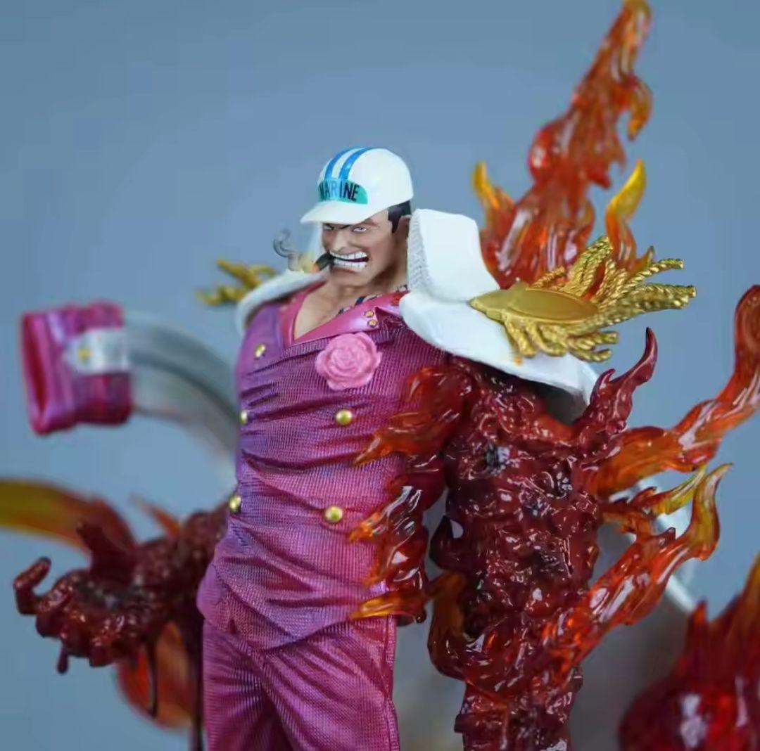 ワンピース　赤犬　サカズキ　赤　フィギュア