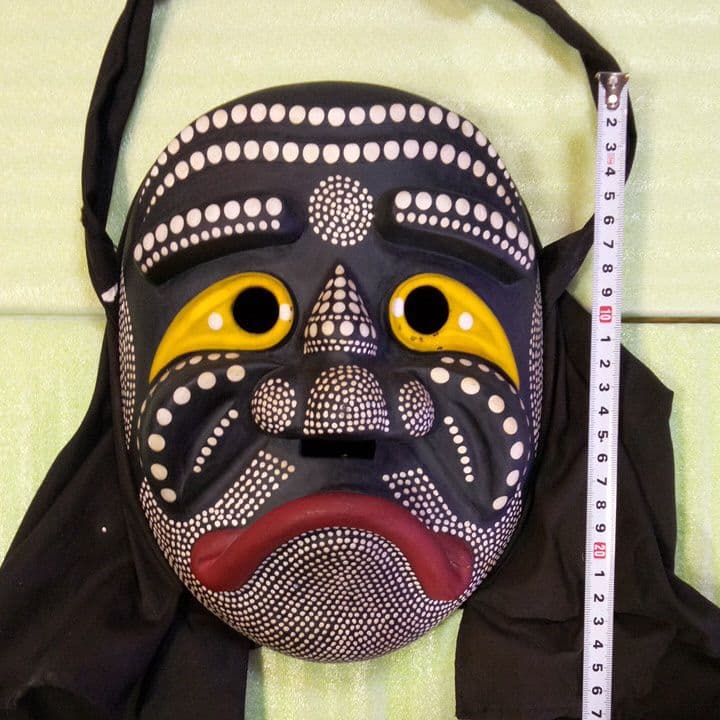 韓国 仮面 お面 マスク 民族面 木製 木彫り 壁掛け インテリア 魔除け