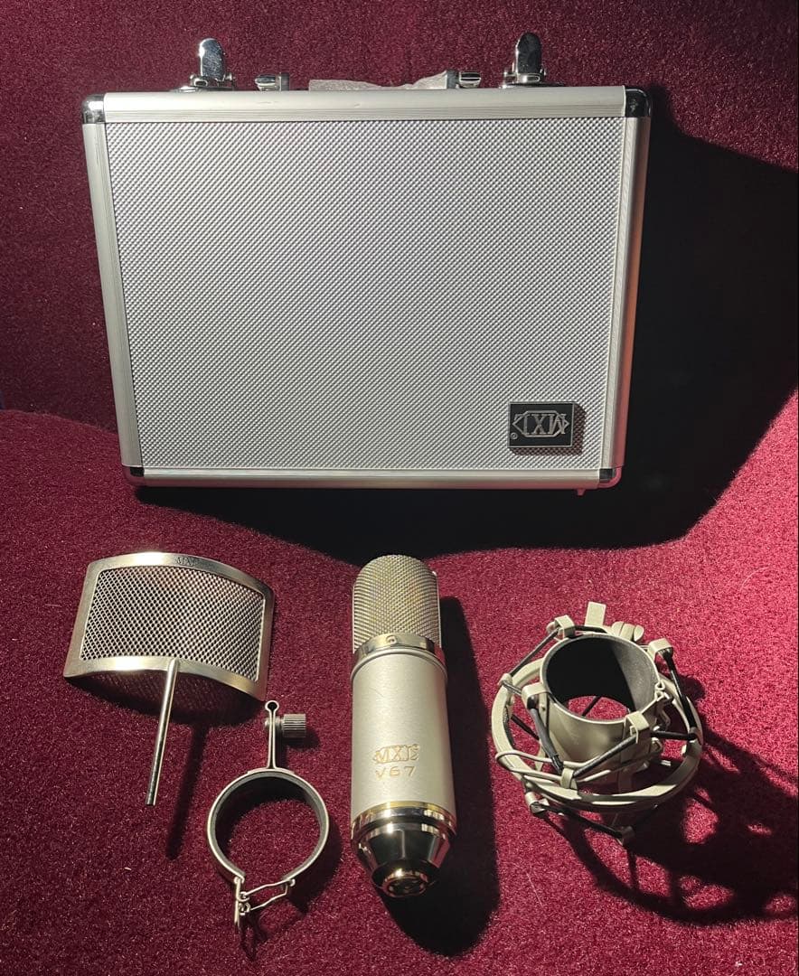 MXL V67 コンデンサーマイク ハードケース付きMXL V67G-HE
