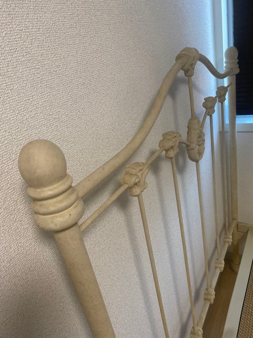 アンティーク ヴィンテージ アイアン ベッドフレーム シャビーシック