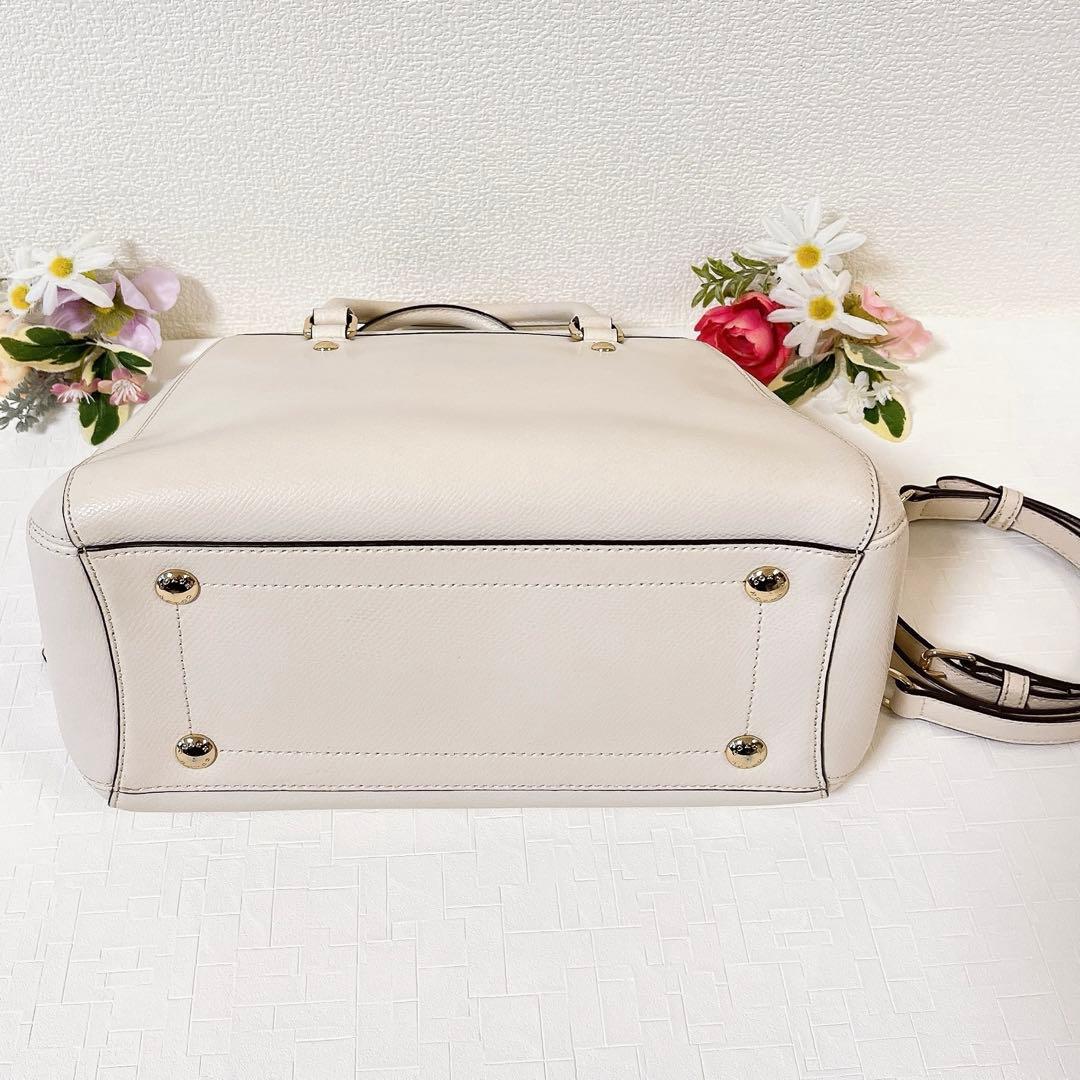 【美品】COACH コーチ ショルダーバッグ 2WAY ハンドバッグ キーリング