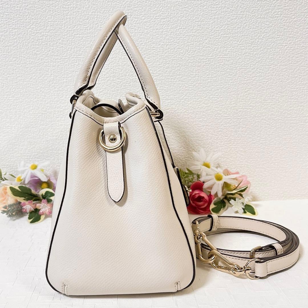 【美品】COACH コーチ ショルダーバッグ 2WAY ハンドバッグ キーリング