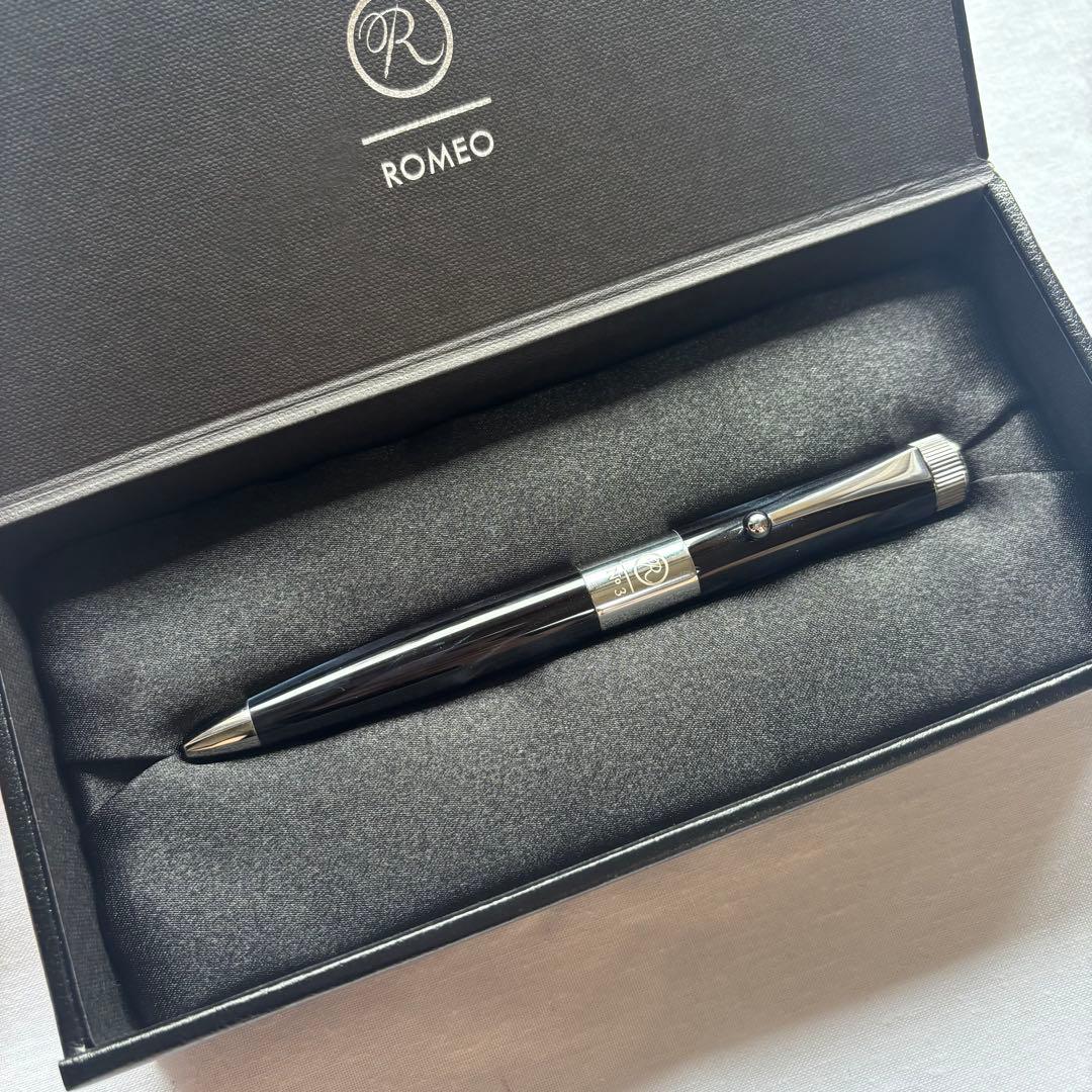 伊東屋ロメオROMEO No．3ボールペン太軸イタリアンブルー