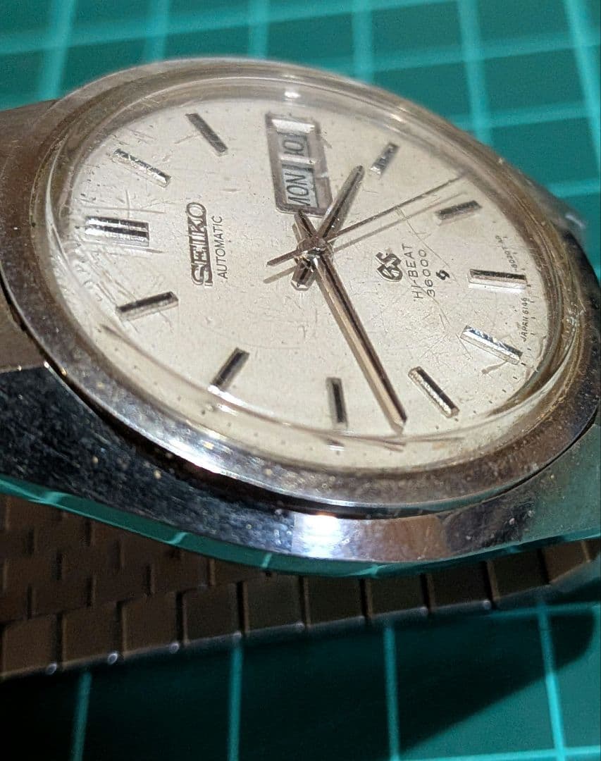 A*Y様 グランドセイコー　ハイビート36000 6146-8000 ジャンク品