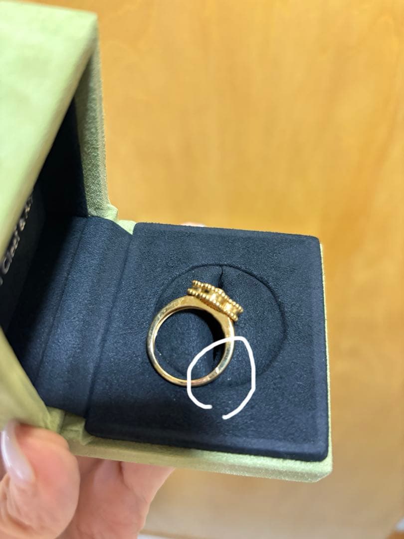 VanCleef＆Arpels ヴィンテージ アルハンブラ リング 55