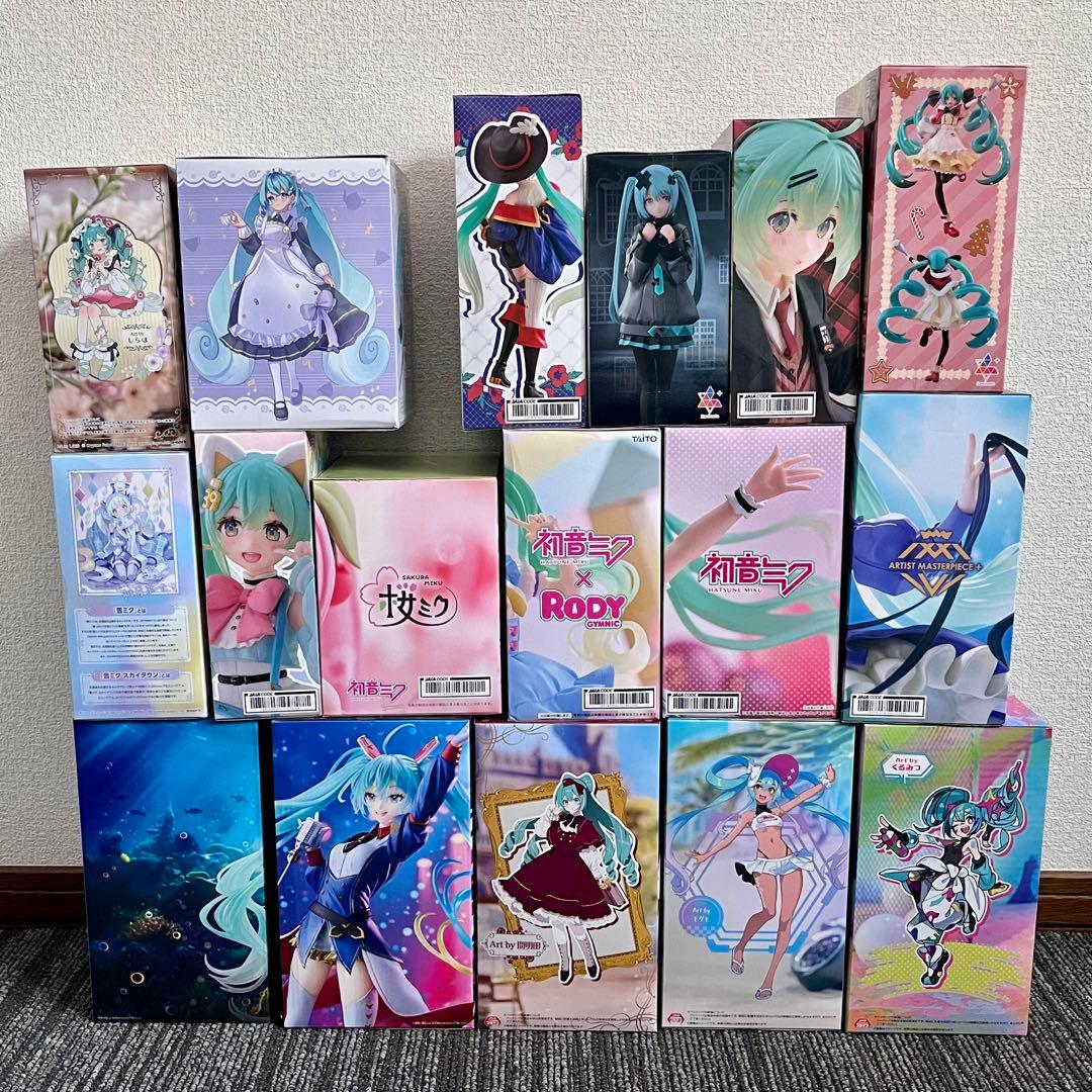 初音ミク フィギュア 17点 まとめ売り おすすめプライズ｜株式会社