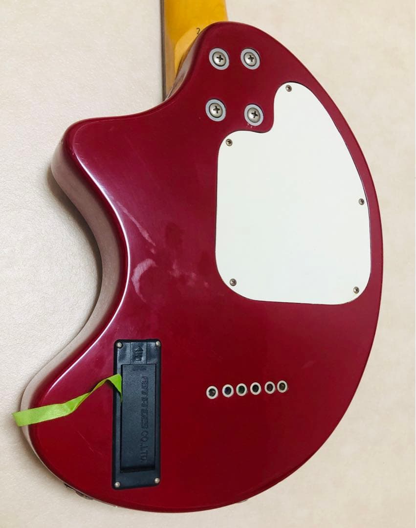 【美品】ZO-3 レッド アンプ内蔵ミニギター ヘッドフォン端子付 ぞうさん