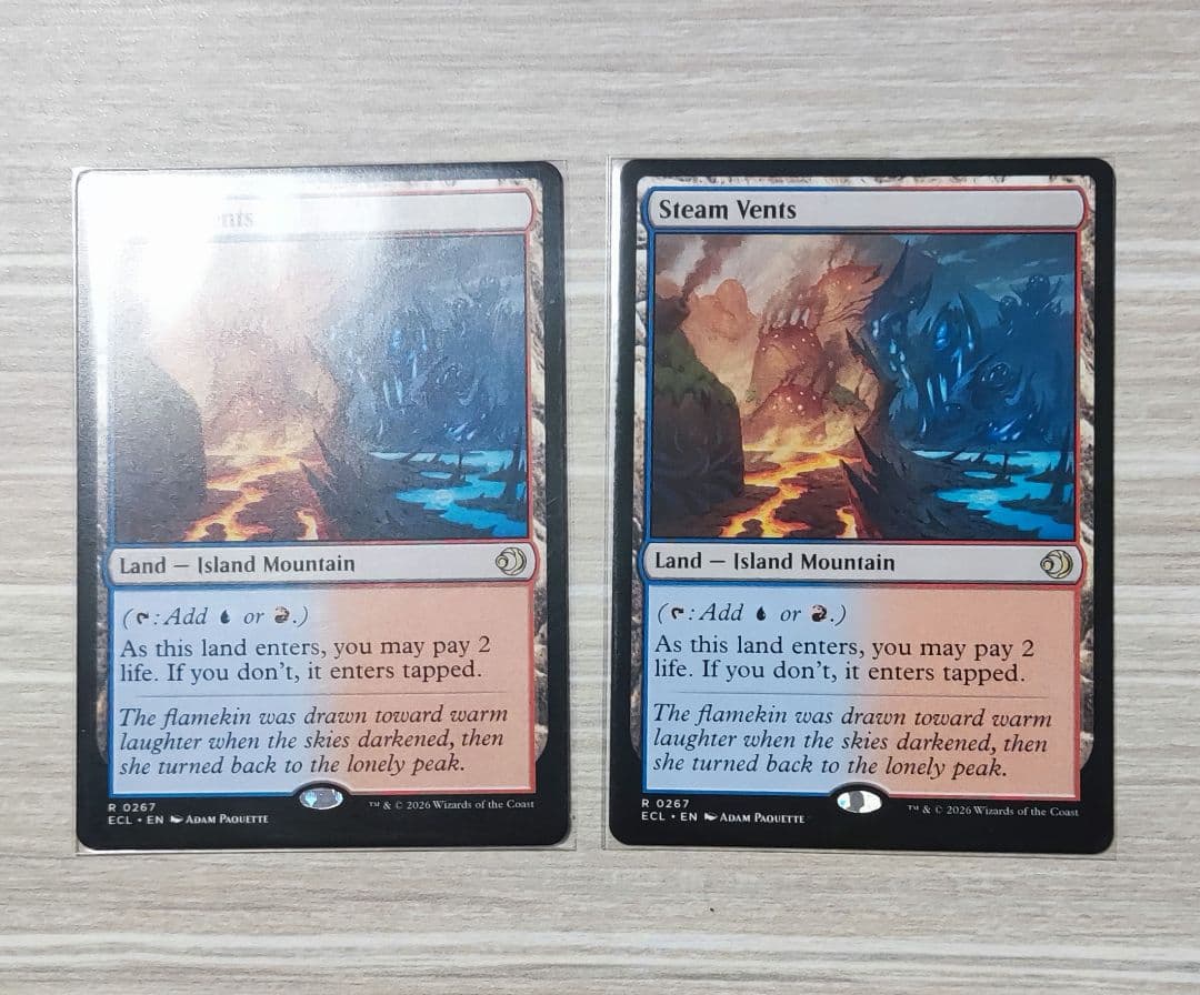 MTG】 ECL Steam Vents蒸気孔 英語版 2枚セット - メルカリ