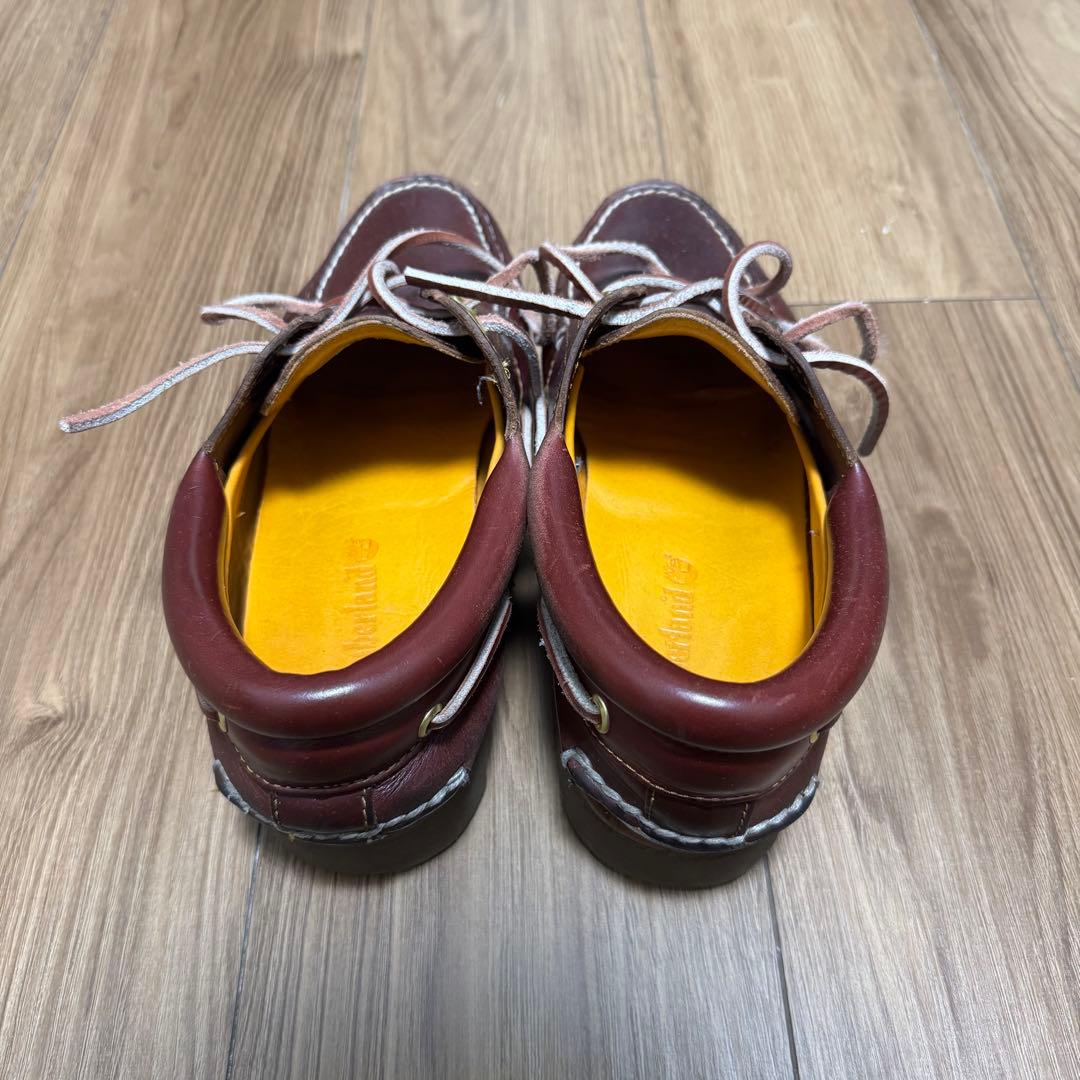 Timberland スリーアイ クラシックラグ バーガンディ 25cm