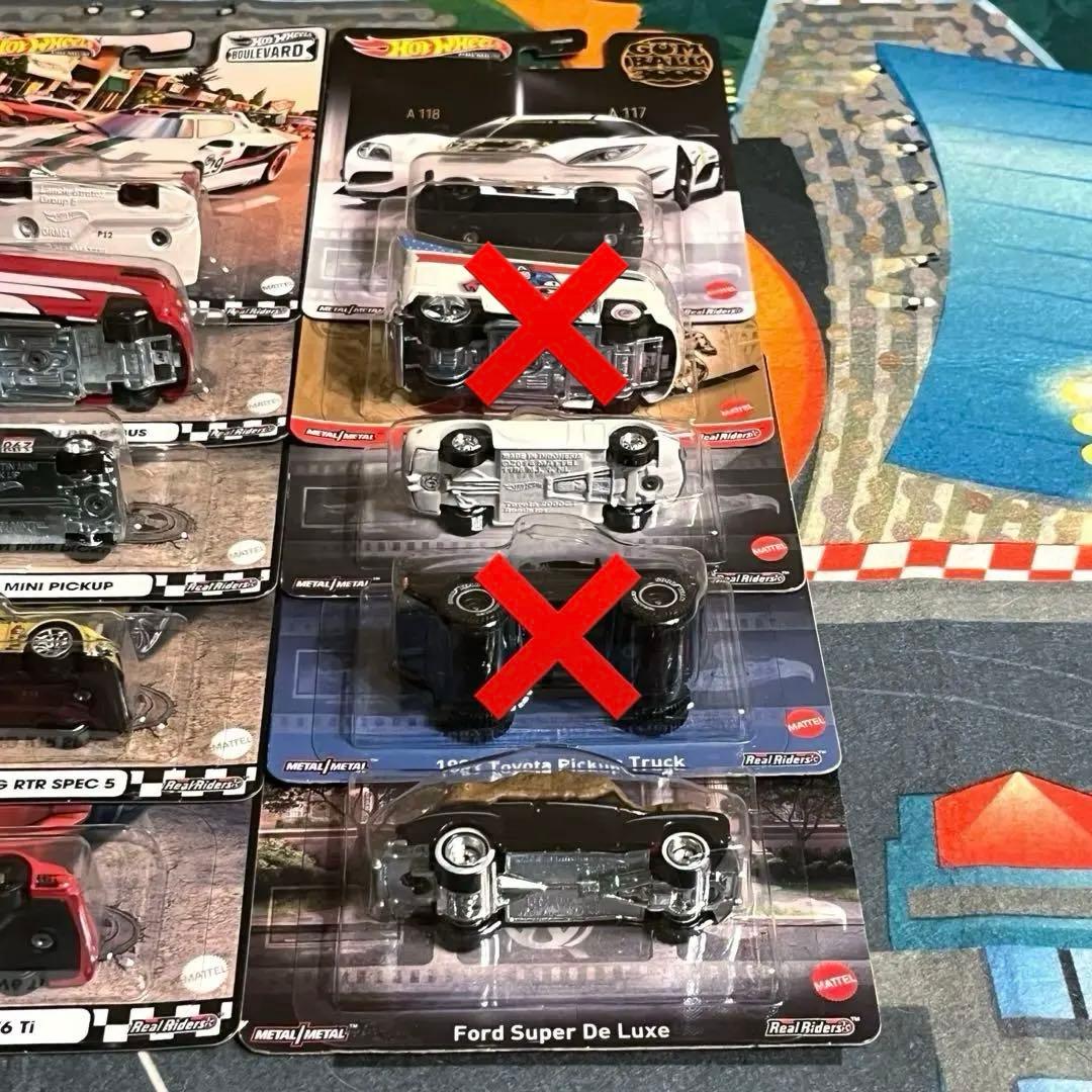 ホットウィール ブルバ ワイスピ カーカル ドラバス BTTF プレミア 8台