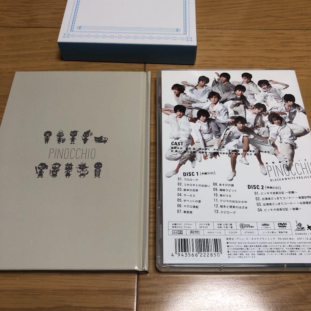 冒険絵本 ピノキオ DVD パンフレット セット アミューズ