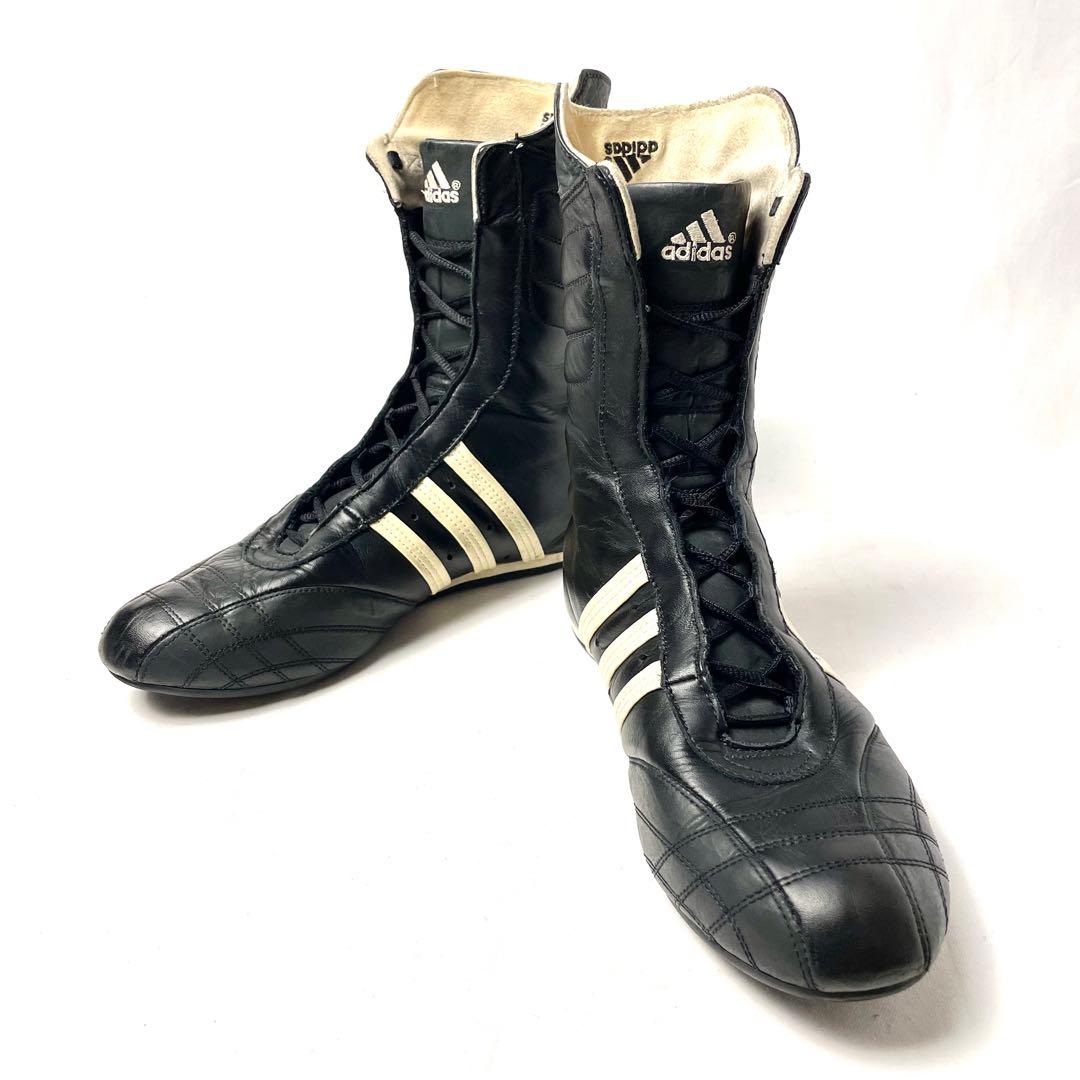 【希少】25.5cm adidas ボクシングシューズ レスリングシューズ