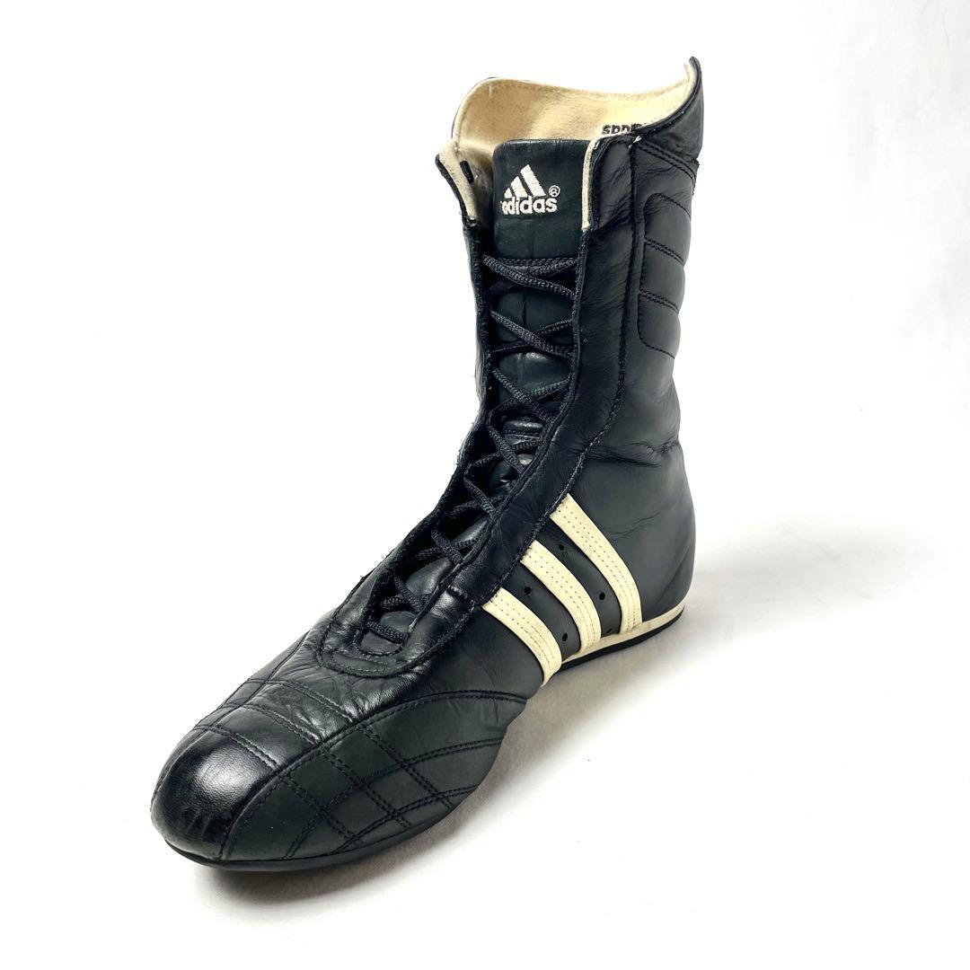 【希少】25.5cm adidas ボクシングシューズ レスリングシューズ