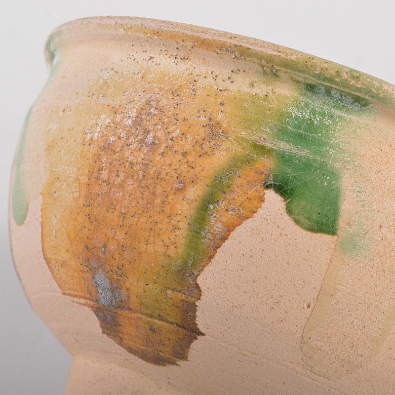 中国 唐三彩 盃 時代箱付 D R6759