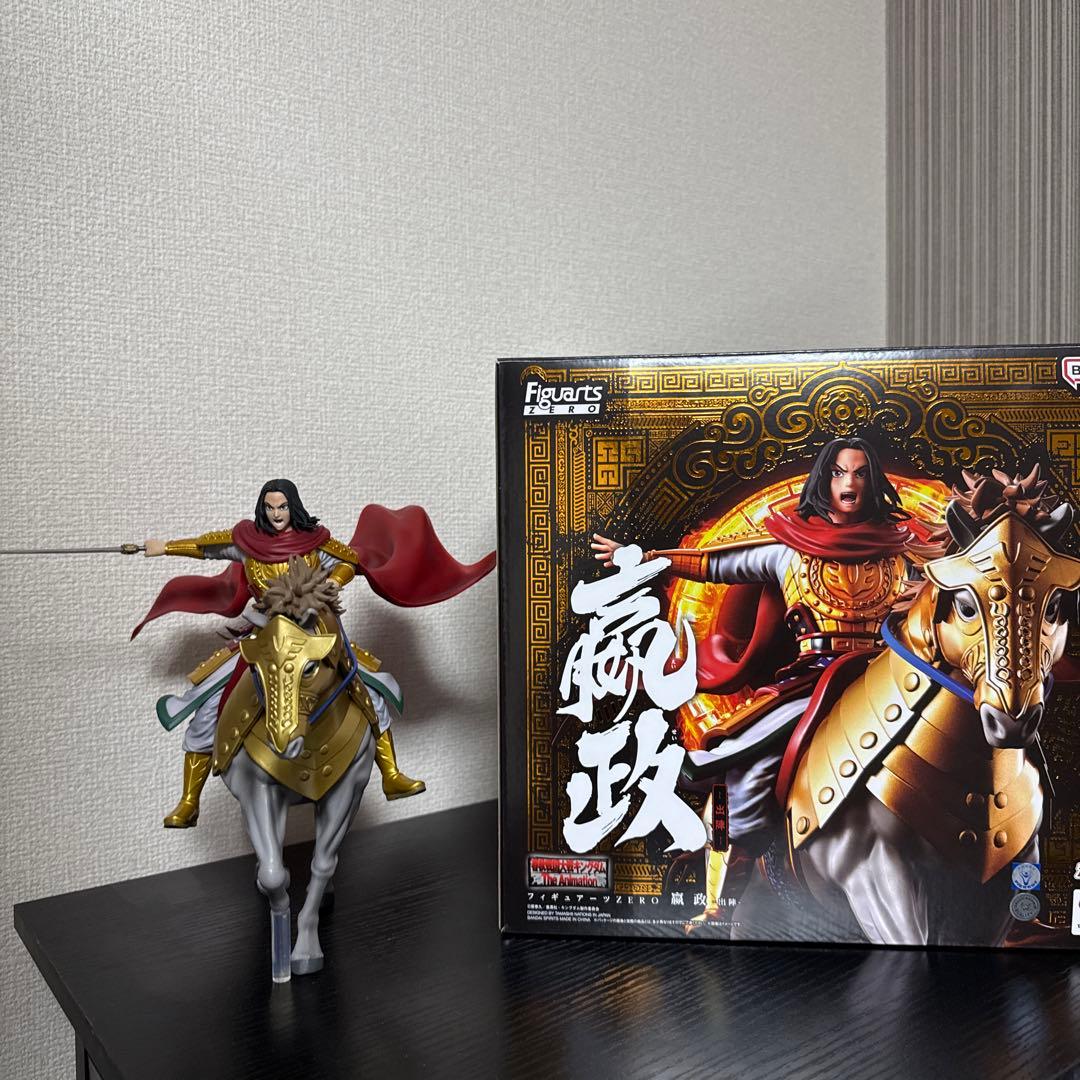 フィギュアーツZERO キングダム 嬴政 出陣
