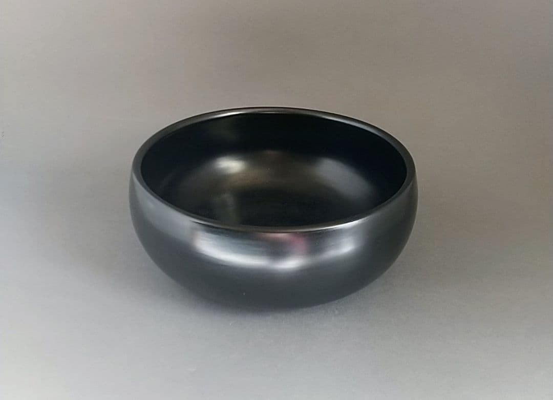 灰器 (石磨) 鈴木長斎作 共箱 灰器 (石磨) 鈴木長斎作 共箱