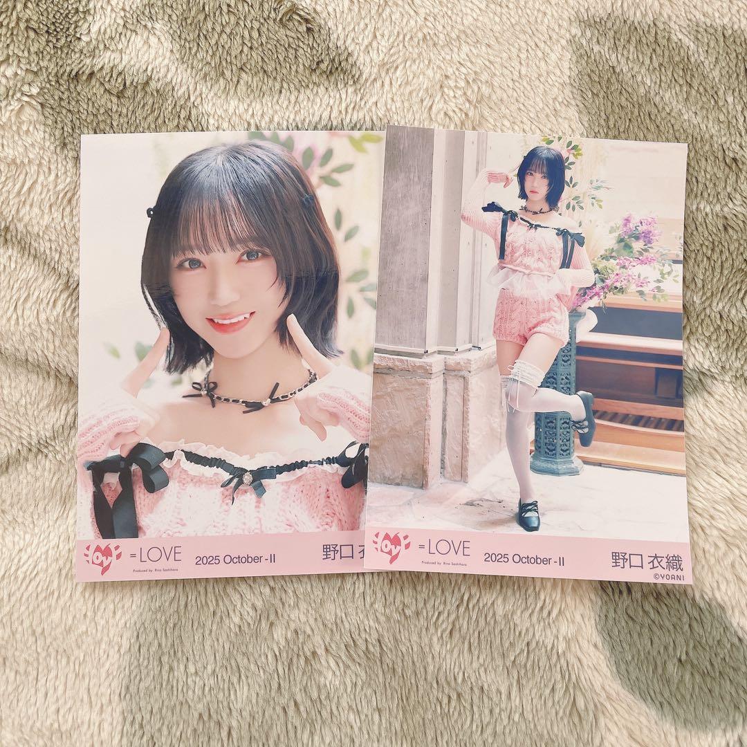 LOVE イコラブ 野口衣織 ラブソングに襲われる mv衣装 生写真 - メルカリ