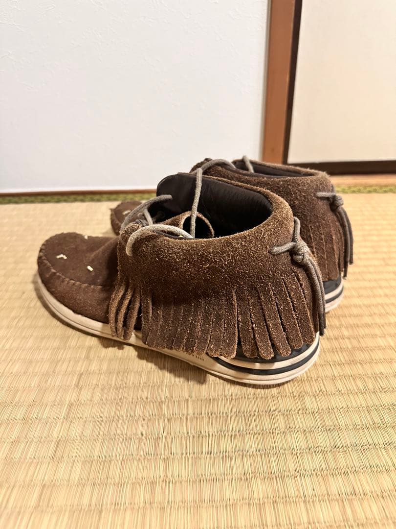 靴 VISVIM FBT SHAMAN JP size 26-26.5 BROWN