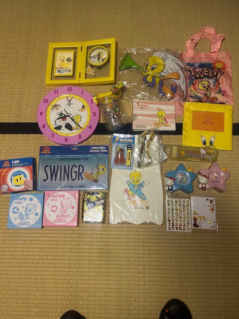 トゥイーティーグッズまとめ売り