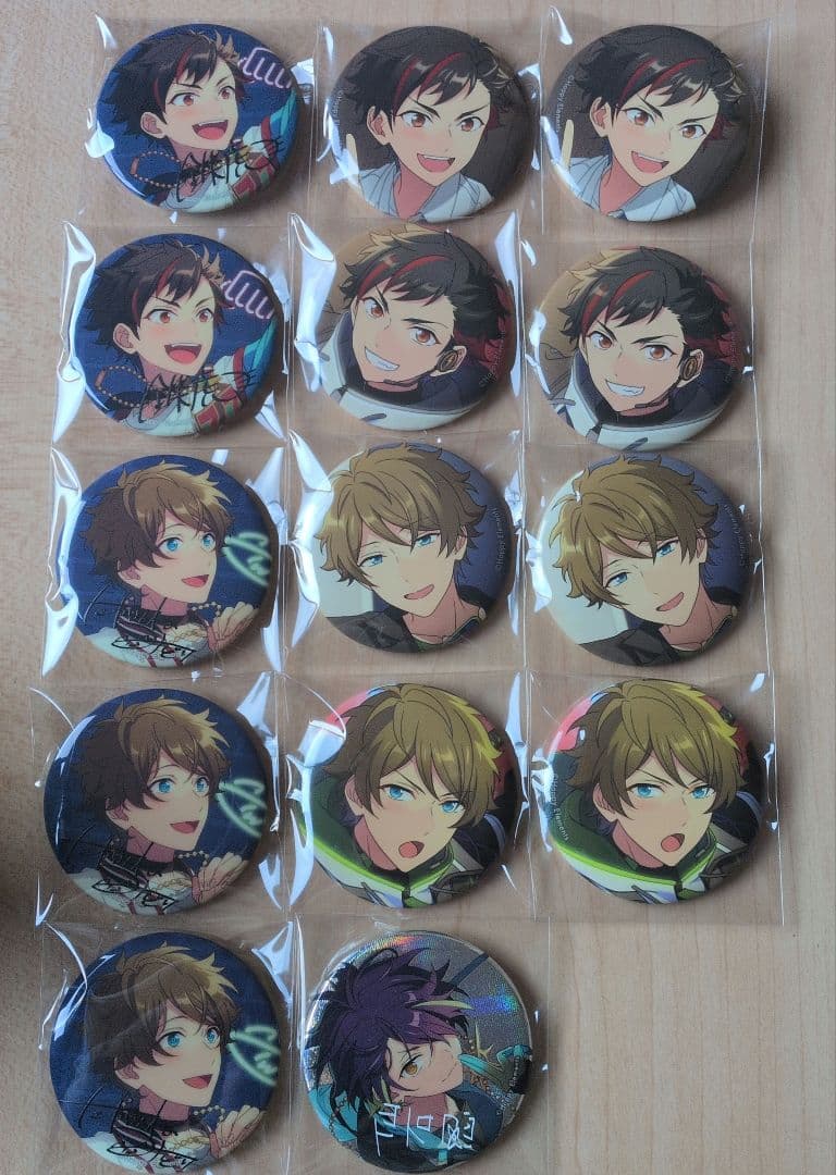 あんスタ 流星隊 南雲鉄虎・高峯翠・仙石忍 缶バッジまとめ売り - メルカリ