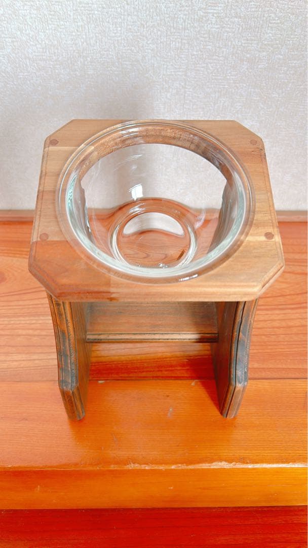 ⭐️ビンテージ風フードテーブル 小〜中型犬用⭐️の通販｜suzuki